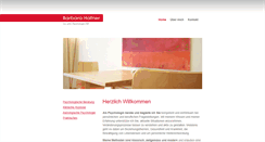 Desktop Screenshot of barbarahafner.ch